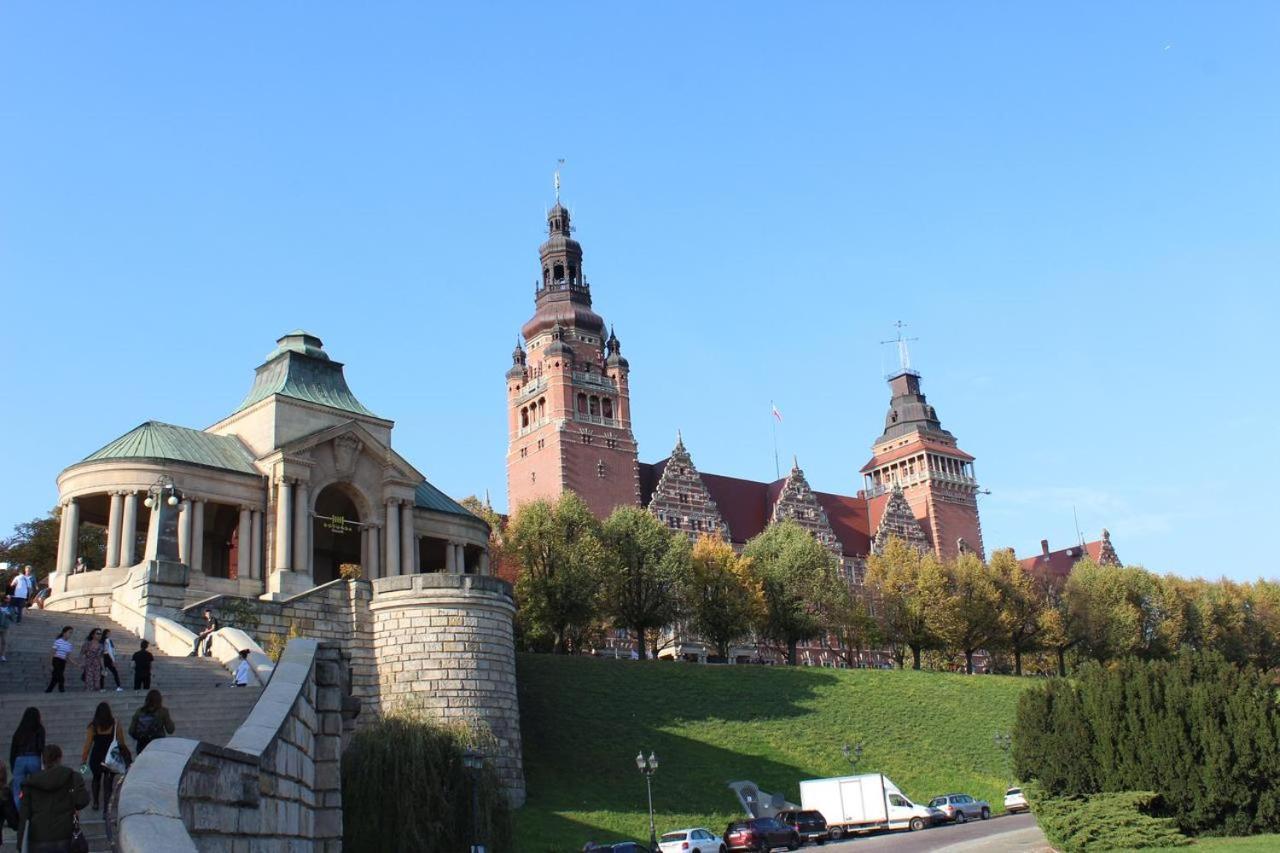 Szarotka Appartement Szczecin Buitenkant foto